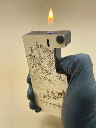 The Flamethrower! Portable case that holds two smokes + one lighter. (Banjo Frog) in Saudi Arabia