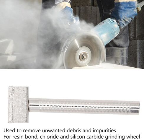 T Type Grinding Wheel Dressing Tool Handheld Diamond Ceramic Wheel Cleaner Grinding Wheel Dresser for Truing Deburring in Saudi Arabia