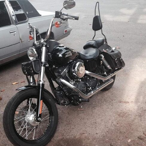 Motorcycle Rear Seat BackRest Sissy Bar Back Rest for Harley-Davidson Dyna Fxd Fxdb Fxdc Fxdl Streetbob Wide Glide Low Rider in Saudi Arabia