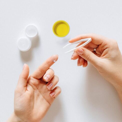 Colorful Contact Lens Case,6 Pack for Travel, Home, Outdoor, Mini Contact Lens Soak Storage Kit in Kuwait