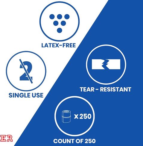 Ever Ready First Aid Blue Latex-Free Disposable Tourniquet – 250 Pack in Saudi Arabia