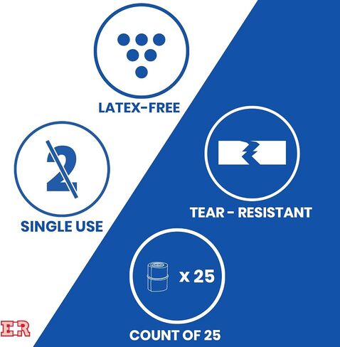 Ever Ready First Aid Blue Latex-Free Disposable Tourniquet – 250 Pack in Saudi Arabia