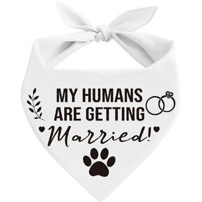 يتزوج البشر باندانا ، زفاف الكلاب باندانا ، حيوان أليف للكلاب الصغيرة المتوسطة ، بيج بيغ كيرشيف ، هدية لمحبي الكلاب ، مثلث وشاح الحيوانات الأليفة in Kuwait