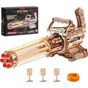 ROBOTIME Wooden 3D Puzzles for Adults, Wooden Rubber Bands Puzzles, 3D Toy Puzzle Model Building Kit, Birthday/Christmas/Creative Gifts for Adults&Teens in Saudi Arabia