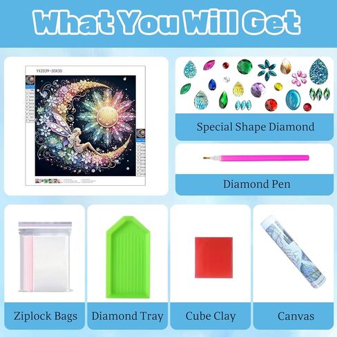 Ceiomez امرأة البومة الماس للبالغين ، مجموعات فن الماس الخاص للشكل الخاص للبالغين ، DIY 5D Crystal Rhinestons مجموعة طقم للديكور المنزلي هدية الاسترخاء 12x12 بوصة in Kuwait