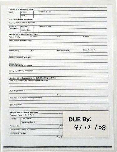 Lion Clear Project Folders with Index Pocket, 10 EA/Pack, 1 Pack (49120-CR) in Saudi Arabia