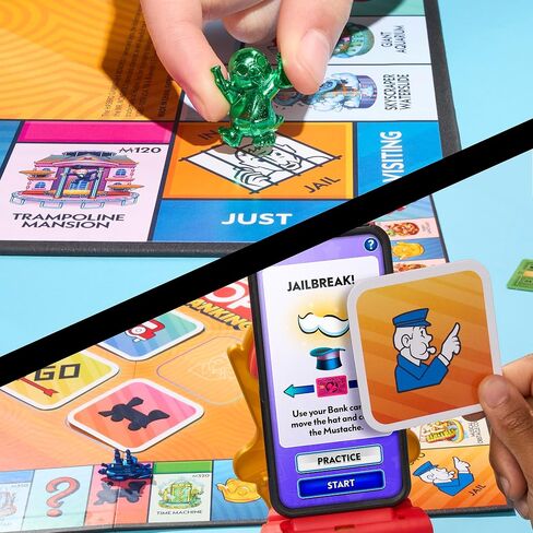 Monopoly App Banking Board Game | App-Enabled Game | Links to Smart Devices | Ages 8+ | 2 to 6 Players | 45 Mins. | Family Games for Kids in Saudi Arabia