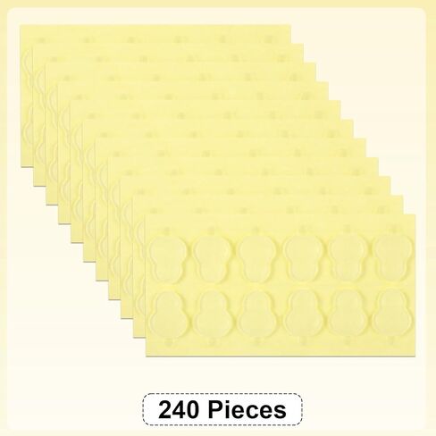 Adhesive Tape for Sonny Angel Hippers, 240Pcs Waterproof Double Sided Stickers for Sonny Baby, Nano Tape for Mini Figures Phone Accessories, Sticky Putty for Angel Doll Mini Figures Accessories in Kuwait