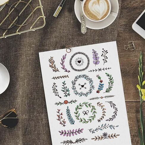 CHGCRAFT Dandelion Clear Stamps Silicone Seal Stamps Leaf Transparent Stamp for Crafts Stamps Cards for Card Making DIY Scrapbooking Journal Decoration Crafts in Saudi Arabia