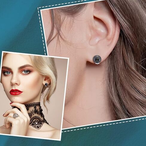 UNICRAFTALE 60pcs Clip-on Earring Findings DIY Earring Clip 304 Stainless Steel Clip-on Earring Converter Flat Round Tray Non-Pierced Earrings with Silicone Earring Pads for DIY Earring Making in Saudi Arabia