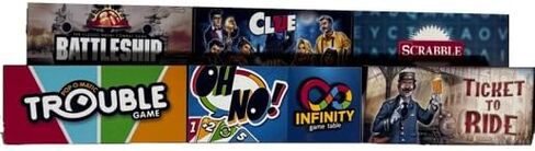 Arcade 1up - Infinity Game Table - Card Hider Shield, set of 6. in Saudi Arabia