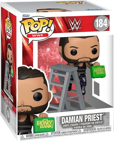 Funko Pop! Premium: WWE - Damian Priest - Collectable Vinyl Figure - Gift Idea - Official Merchandise - Toys for Kids & Adults - Sports Fans - Model Figure for Collectors in Saudi Arabia