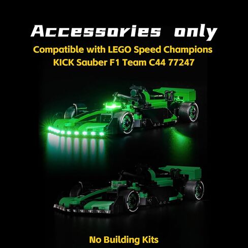 ضوء الطواف فقط ، متوافق مع أبطال Lego Speed ​​أستون مارتن أرامكو F1 AMR24 - لا يأتي مع سيارة (77245) in Saudi Arabia