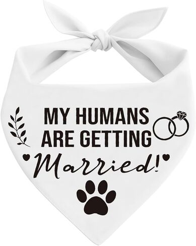 يتزوج البشر باندانا ، زفاف الكلاب باندانا ، حيوان أليف للكلاب الصغيرة المتوسطة ، بيج بيغ كيرشيف ، هدية لمحبي الكلاب ، مثلث وشاح الحيوانات الأليفة in Kuwait