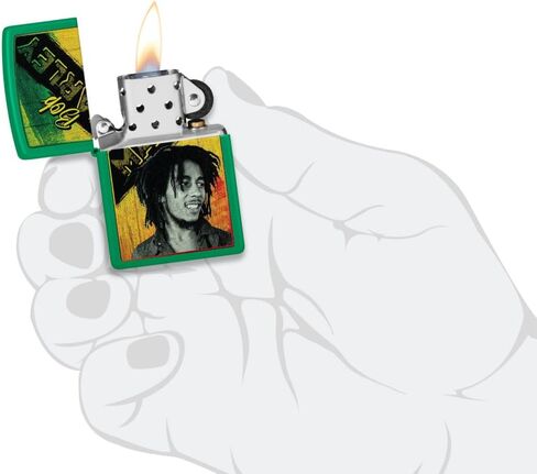 Zippo Johnny Cash Black Matte Pocket Lighter in Saudi Arabia