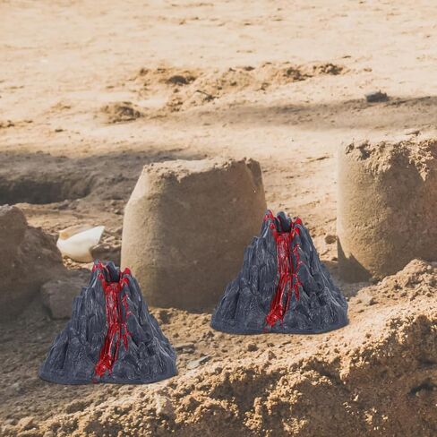 Garneck 10pcs Modulation Volcano Toy Model - 3.14 inch mini ministscape Marebling for Fish Tank Aquarium Fairy Garden Mandscape Decoration in Kuwait