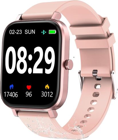 Smart Watch for Men Women SmartWatch 1.83" for iPhone Samsung Android Phone Compatible, Fitness Tracker Watch with Pedometer, Heart Rate/Sleep Monitor, Blood Oxygen, IP68 Waterproof in Kuwait