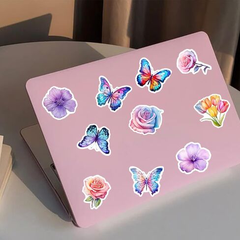 1000 PCS Flower Butterly Stickers Roll 16 Styles Summer Summer Rose Floral Deals 3D Cute Tulip Roll Stickers for Birls Walls Scrapbooks Ackshipes GiftWrap عيد ميلاد وبطاقات المعايدة in Kuwait