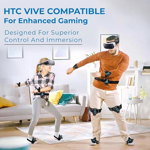 Skywin VR Tracker Belt Tracker وحزمة حزام اليد لأجهزة تعقب نظام HTC Vive (حزام واحد، 4 أيدي) in Kuwait