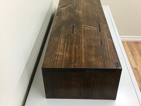 الأفكار إلى المنزل التلفزيوني/المراقبة الناهض النمط الريفي الحديث في Cottonwood الصلبة 26 "W & 38" (Coffee ، 26 "واسعة) in Saudi Arabia