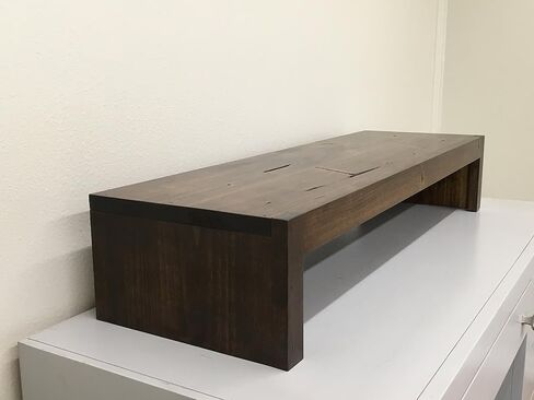 الأفكار إلى المنزل التلفزيوني/المراقبة الناهض النمط الريفي الحديث في Cottonwood الصلبة 26 "W & 38" (Coffee ، 26 "واسعة) in Saudi Arabia