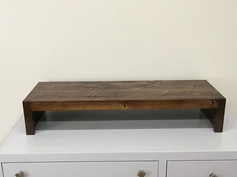 الأفكار إلى المنزل التلفزيوني/المراقبة الناهض النمط الريفي الحديث في Cottonwood الصلبة 26 "W & 38" (Coffee ، 26 "واسعة) in Saudi Arabia