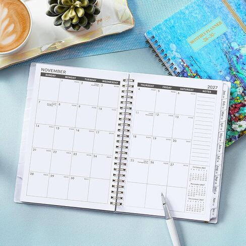 2026-2030 Monthly Planner - JAN 2026 - DEC 2030, 8.5" x 6.4", 5 Year Monthly Planner/Calendar 2026-2030, 60-Month Planner 2026-2030 with Tabs, Inner Pocket, Golden Stamping in Kuwait