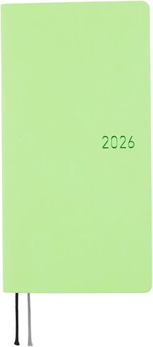 Hobonichi Techo 2026 Weeks - Smooth: Milk Cocoa (اللغة الإنجليزية والطويلة والضيفة ، بداية يناير) in Saudi Arabia