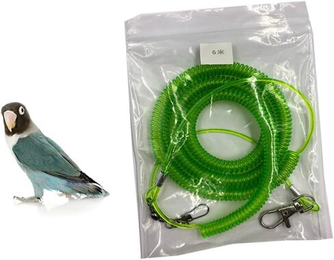 Garneck Blue Parrot Leash Kit Bird Training Rope Parrot Rope Rope Bird Flying Rope in Saudi Arabia