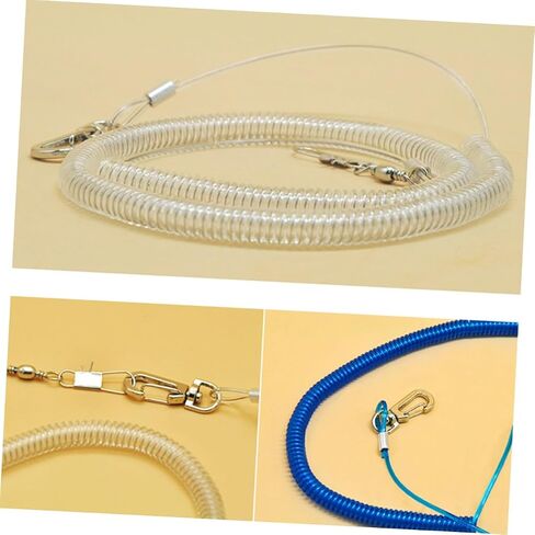 Garneck Blue Parrot Leash Kit Bird Training Rope Parrot Rope Rope Bird Flying Rope in Saudi Arabia