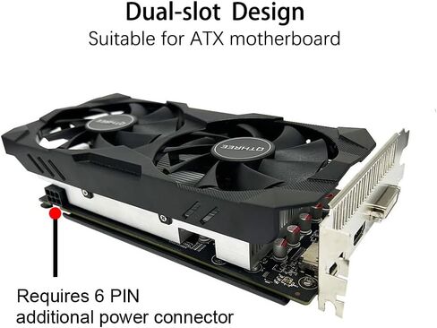 QTHREE Radeon RX 580 Computer Video Graphics Card,8GB,2048SP,GDDR5,256 Bit,3X DP,HDMI,DVI,GPU for PC Gaming,PCI Express x16 3.0,DirectX 12 in Kuwait