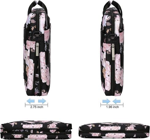 حقيبة الكتف Mosiso المحمول المتوافقة مع MacBook Air 15 بوصة M4 A3241 M3 A3114 M2 A2941/PRO 16 M4 M3 M2 M1 2025-2019 ، 15-15.6 بوصة دفتر ملاحظات ، كم. in Saudi Arabia