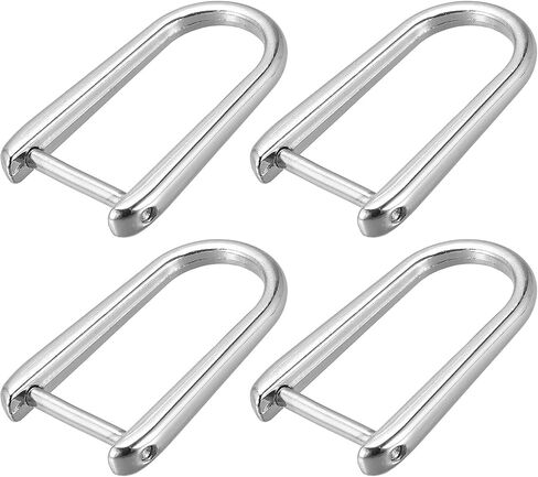 uxcell d-reings screw in heackle ، zinc alloy horseshoe u mapple d buckles fin in Saudi Arabia
