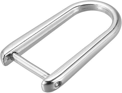 uxcell d-reings screw in heackle ، zinc alloy horseshoe u mapple d buckles fin in Saudi Arabia