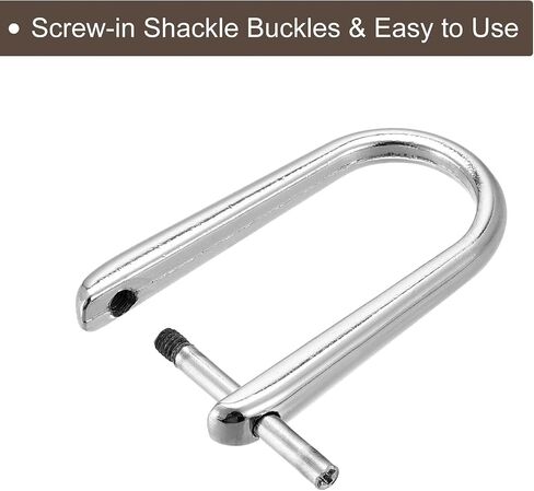 uxcell d-reings screw in heackle ، zinc alloy horseshoe u mapple d buckles fin in Saudi Arabia
