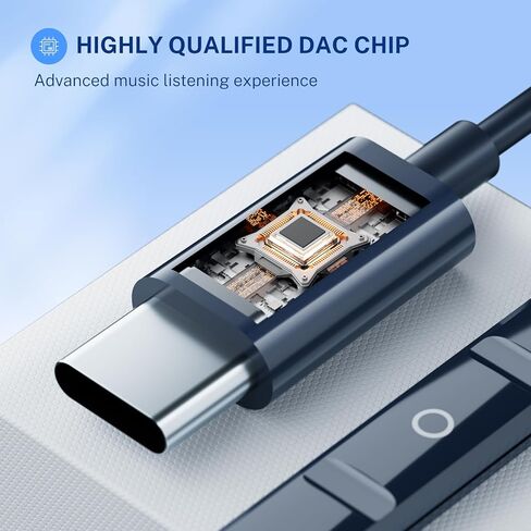 USB C Headphones, Type C Earbuds, for iPhone 15/15 Pro/ 15 Pro Max Headphones with Microphone Noise Isolation Stereo Wired Earphones for Samsung Galaxy S22 S23 Ultra Z Flip5 Z Fold5 Pixel 7a Android in Kuwait