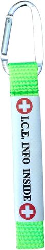 in Case of Emergency I.C.E. Ultralite Horse and Rider ID (Lime) Ideal for Natural Disaster Preparation in Saudi Arabia