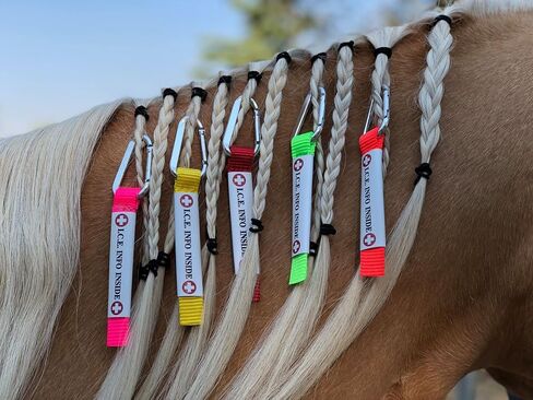 in Case of Emergency I.C.E. Ultralite Horse and Rider ID (Lime) Ideal for Natural Disaster Preparation in Saudi Arabia