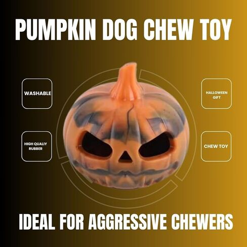 لعبة Halloween Pumpkin Dog Toy ، ألعاب الكلاب اليقطين ، كرة الكلاب الشديدة ، كرات الكلاب للمضغّة العدوانية ولعب الكرة الشائك للمضغ العدوانيين in Saudi Arabia