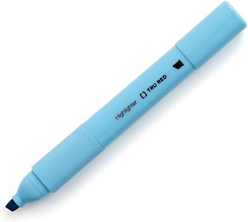 STAPLES TRU RED Tank Highlighter with Grip Chisel Tip Asst 5/Pack in Saudi Arabia