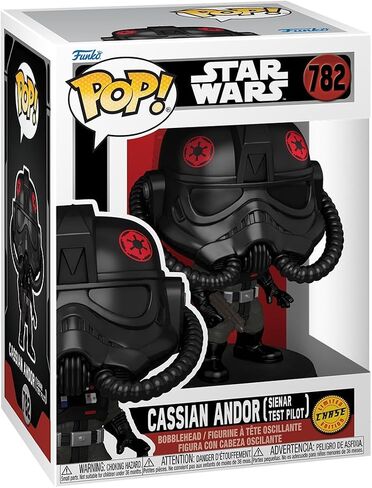 فونكو بوب! حرب النجوم: Andor - Cassian Andor (Sienar Test Pilot) - 1/6 احتمالات لمباراة مطاردة نادرة - شخصية فينيل قابلة للتحصيل - فكرة الهدية - البضائع الرسمية - ألعاب للأطفال والكبار in Saudi Arabia