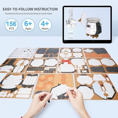 3D Puzzles for Kids Ages 8-13 – Eco-Friendly DIY Educational Toy for Boys and Girls,Creative Brain-Teaser Puzzles,Turtle Rompecabezas 3D, Birthday in Saudi Arabia
