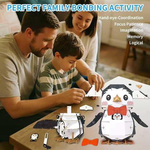 3D Puzzles for Kids Ages 8-13 – Eco-Friendly DIY Educational Toy for Boys and Girls,Creative Brain-Teaser Puzzles,Turtle Rompecabezas 3D, Birthday in Saudi Arabia