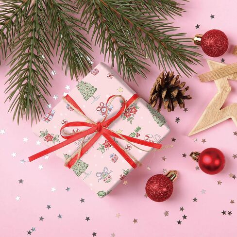 WRAPLULU Sage Green Bunny Wrapping Paper - 4 Jumbo Sheets, 28 * 40 Inches - Watercolor Rabbit Floral Gift Wrap, Perfect for Kids Baby Shower, Birthday, Spring, Easter, Wedding in Saudi Arabia