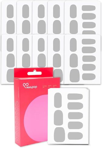 آلة طابعة Nailpop Nail Art - طابعة آلة تصميم الأظافر الرقمية التي تأتي مع 10 أوراق من ورق الملصقات الأظافر | آلة فن الأظافر اللاسلكية والأوتوماتيكية | تصميم غير محدود وملاحة سهلة (وردي) in Saudi Arabia