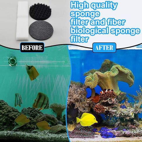 22 Pcs Compatible with Fluval Fx4/fx5/fx6 Replacement Filters Media Kit Aquarium Filter Including Bag Media, Carbon Foam Pad, Pads, Foam Block, Silicone Lube, Towels, Filter Bag(Gray) in Saudi Arabia
