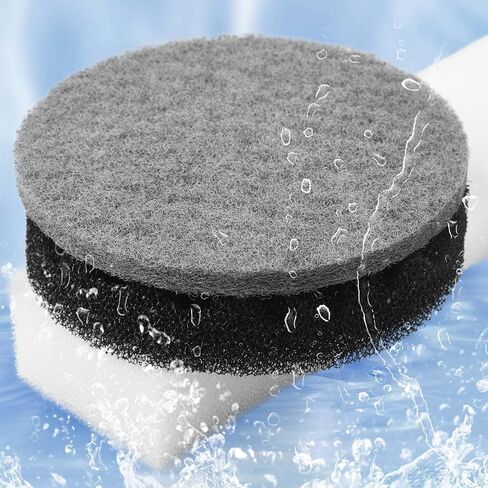22 Pcs Compatible with Fluval Fx4/fx5/fx6 Replacement Filters Media Kit Aquarium Filter Including Bag Media, Carbon Foam Pad, Pads, Foam Block, Silicone Lube, Towels, Filter Bag(Gray) in Saudi Arabia