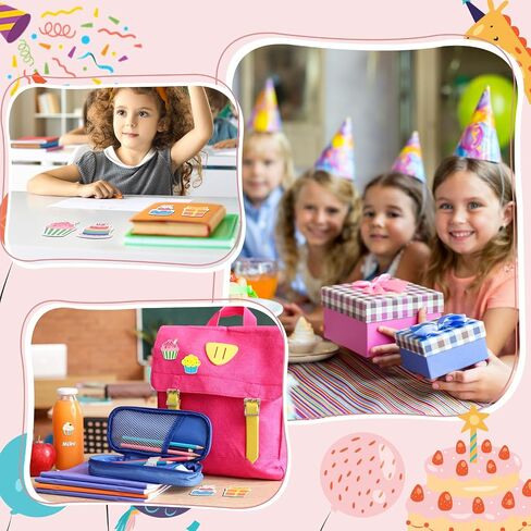 30 مجموعة عيد ميلاد سعيد الملاحظات اللزجة 600 ورقة عيد ميلاد الحفلات هدايا القرطاسية لطيف الكعكة in Saudi Arabia