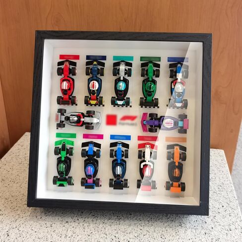 Display Photo Frame Display caseBox,for Lego 66796 F1 Racing Minis Model Kit ,Home or Office Decorative Wall Panels,Adult Collectibles Wall Mount(No Car Included) (Black) in Saudi Arabia