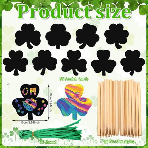Jenaai 36 PCS Halloween Christian Scratch Paper Kit for Kids Fall Deed Dender Paper Paper Craft School School Craft Craft of Rainbow Pumpkins Scratch Craft for Kids DIY Party الحلي ديكور in Saudi Arabia